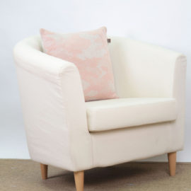 Two colours cushion cover