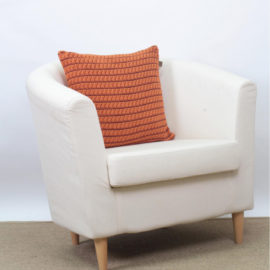 Cheerful cushion cover