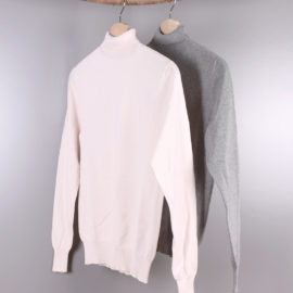 High neck sweater